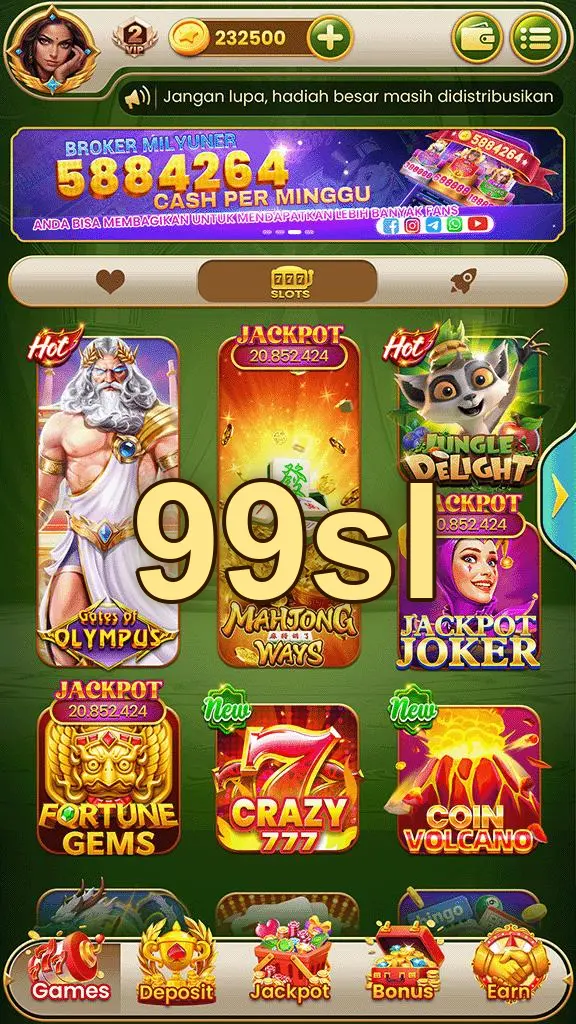 99sl Masuk